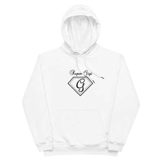 Premium eco hoodie - Super Gigi (Black Font)